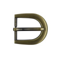 Metal Zinc Alloy Silver Pin Belt Buckle